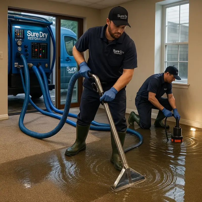 Water Extraction and Removal process in Hope Mills, NC
